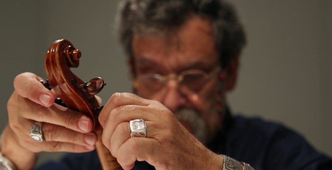 Amnon with violin