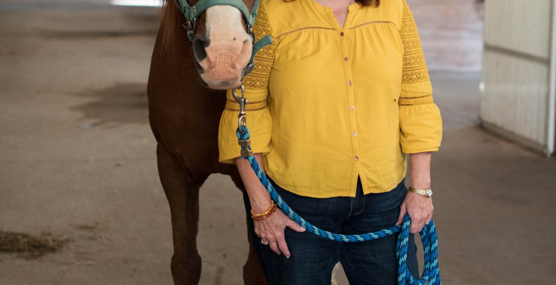 Lynn Petr, Founder of Shangri-la Therapeutic Academy of Riding | Photo by Hailey Rose Viars